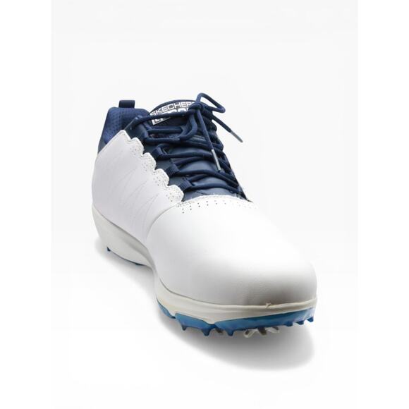 SKECHERS NEW MENS GO GOLF PRO 4 LEGACY GOLF SHOES 214001 WHITE/NAVY 13 main image 6